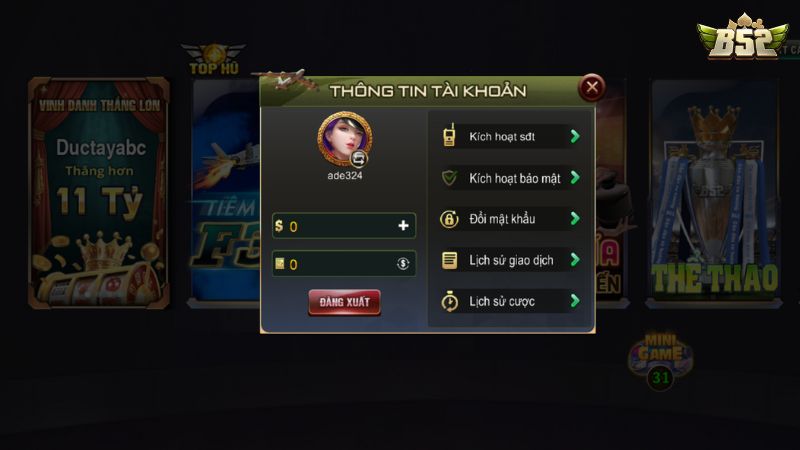 Anh em nhớ chuẩn bị sẵn thông tin account riêng để phối hợp khi cần thiết