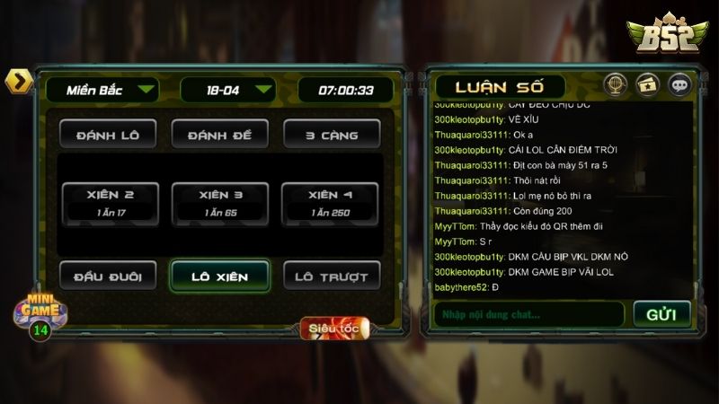 B52 Club mang đến cách chơi lô đề truyền thống với giao diện hiện đại, dễ thao tác